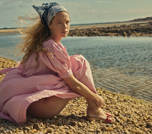 HMD -- MIGNONETTE DRESS -- ROSE BLOOM