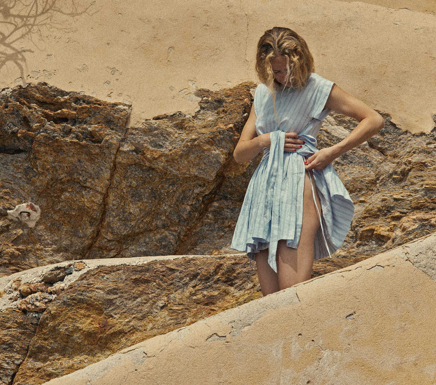 HMD -- CASSIA DRESS -- SAINT PIERRE STRIPE