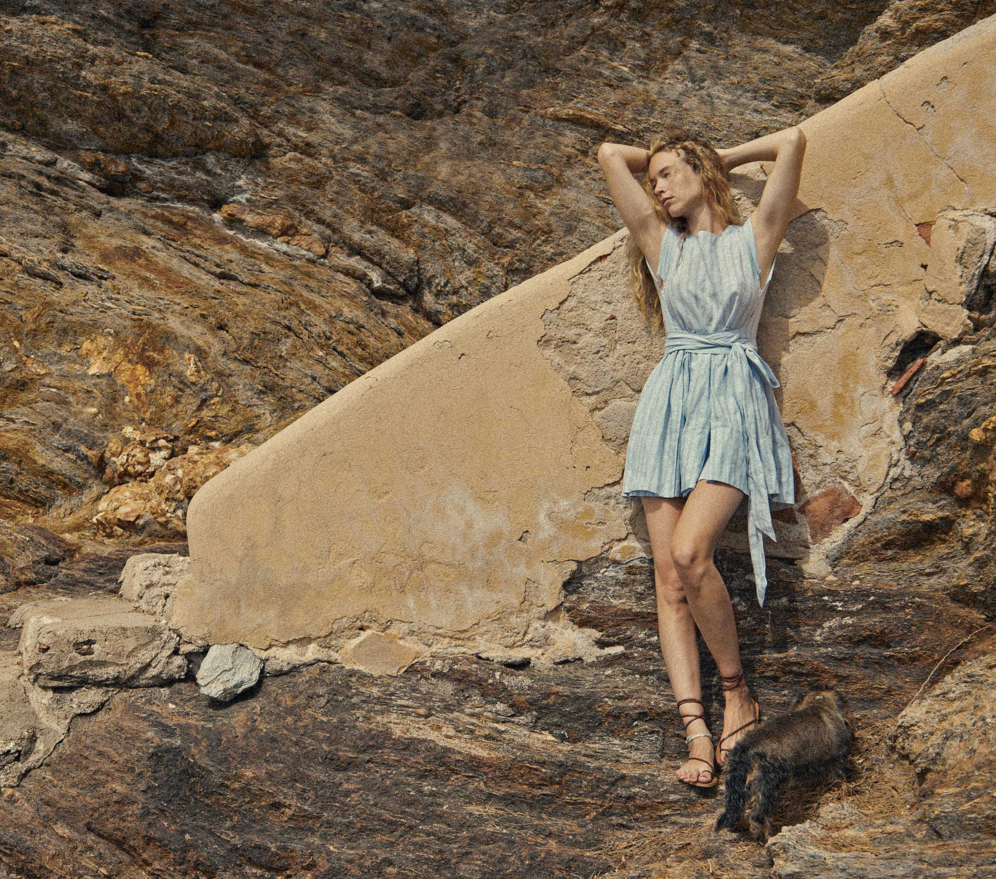 HMD -- CASSIA DRESS -- SAINT PIERRE STRIPE