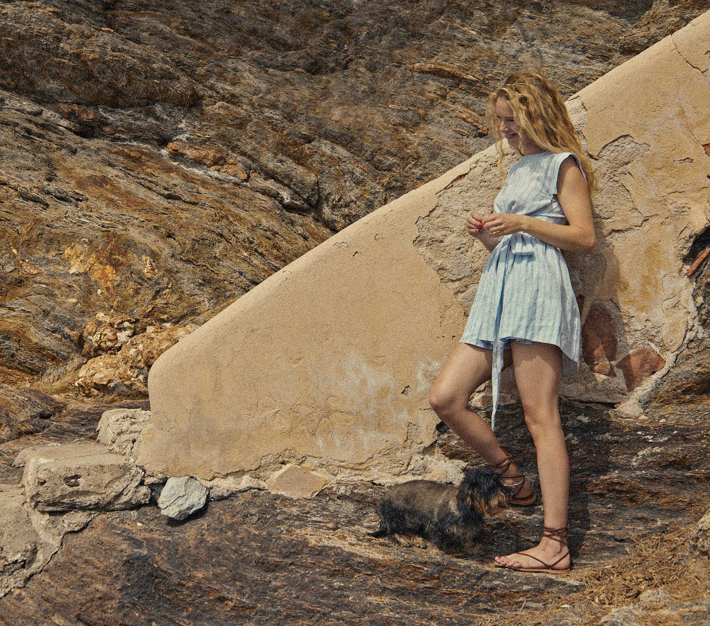 HMD -- CASSIA DRESS -- SAINT PIERRE STRIPE