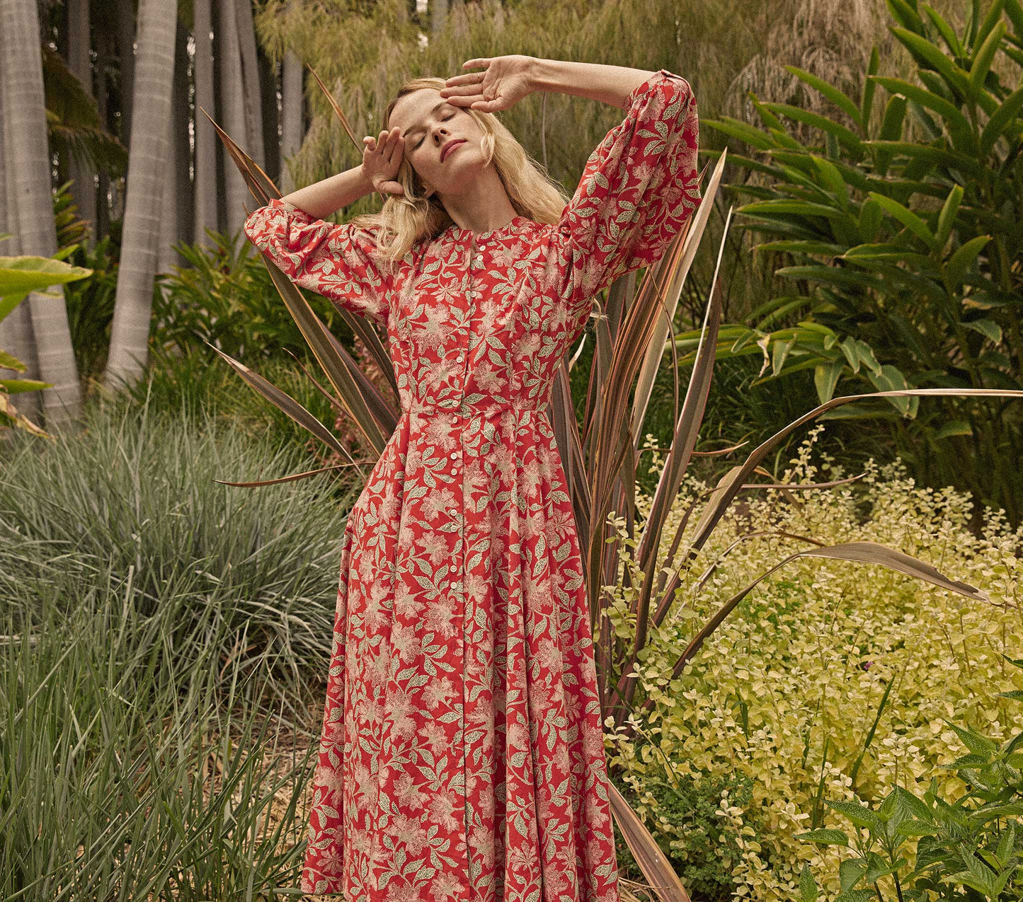 HMD -- EDESSA DRESS -- JARDIN MARJORELLE