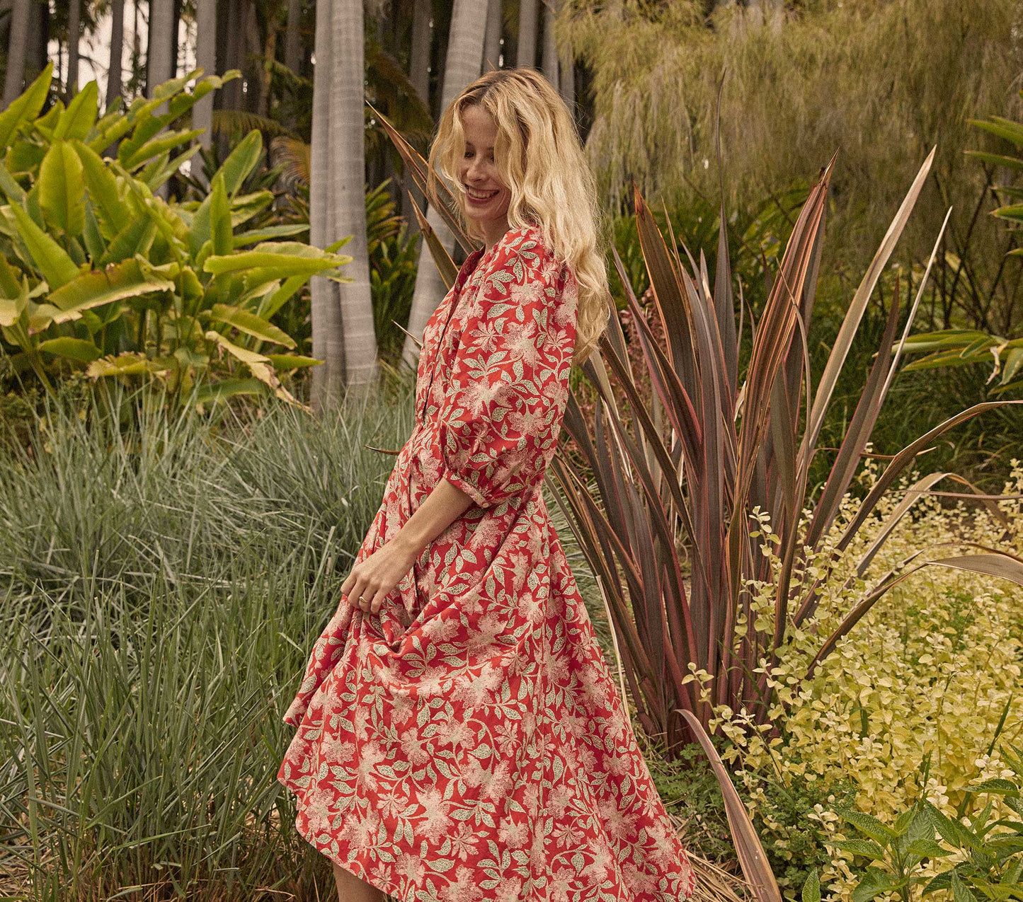 HMD -- EDESSA DRESS -- JARDIN MARJORELLE