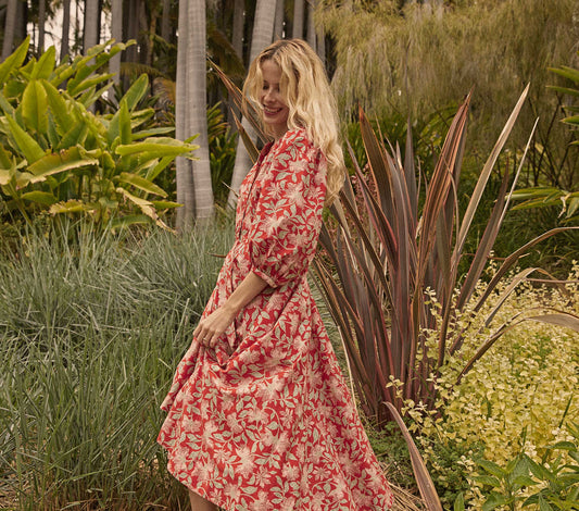 HMD -- EDESSA DRESS -- JARDIN MARJORELLE