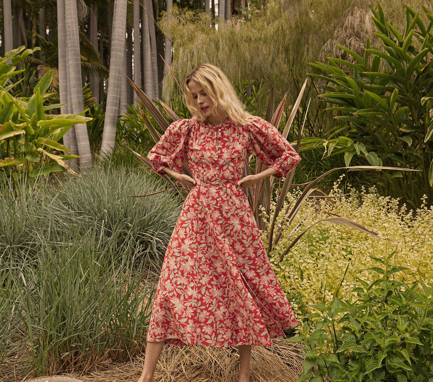 HMD -- EDESSA DRESS -- JARDIN MARJORELLE