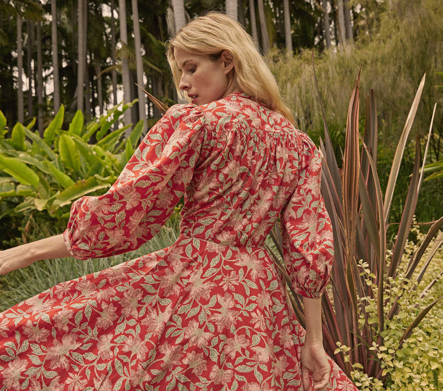 HMD -- EDESSA DRESS -- JARDIN MARJORELLE