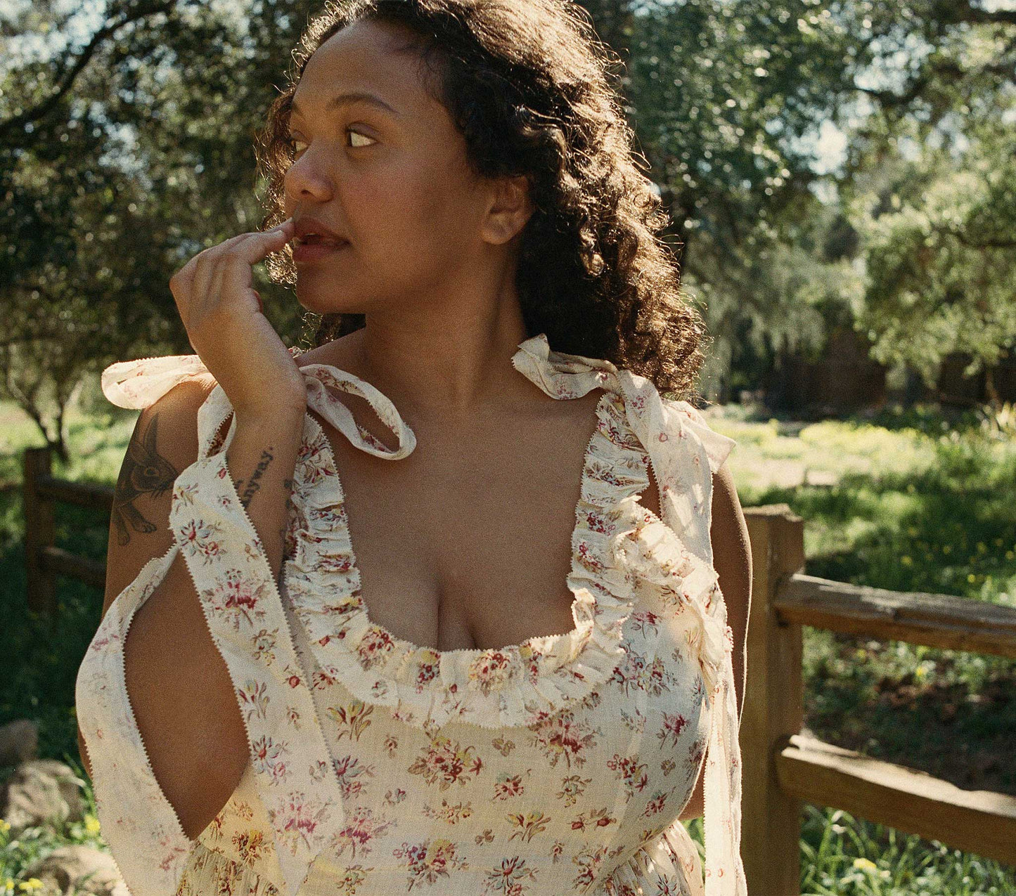 HMD -- ONDINE DRESS -- TUILERIES BLOOMS