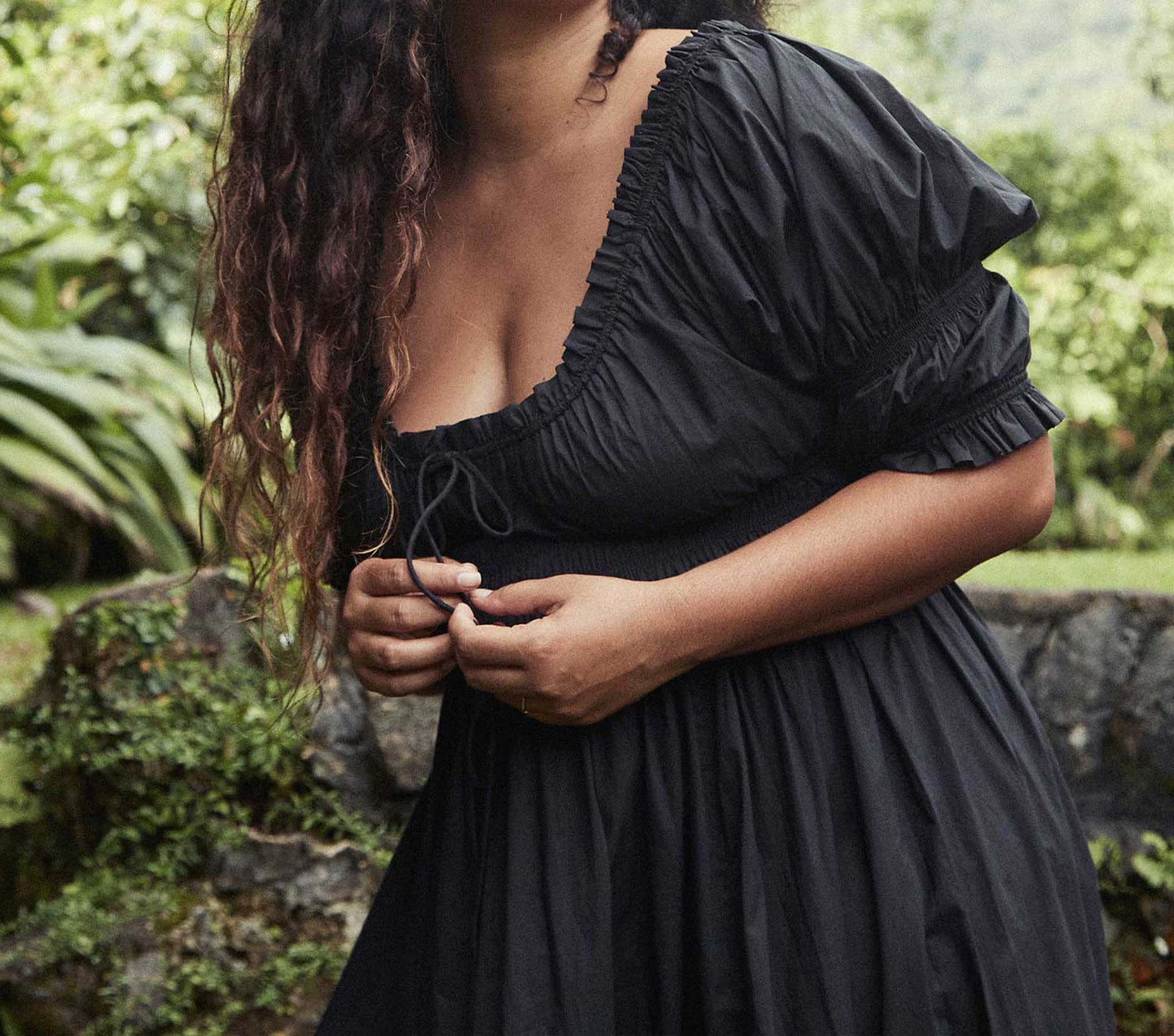 HMD -- ISCHIA DRESS -- BLACK