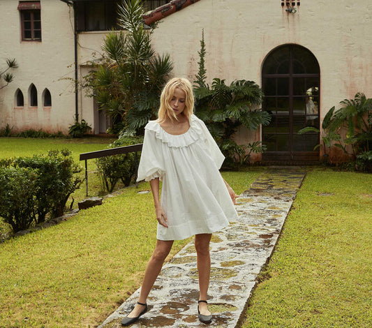 HMD -- WYNNE DRESS -- POWDER