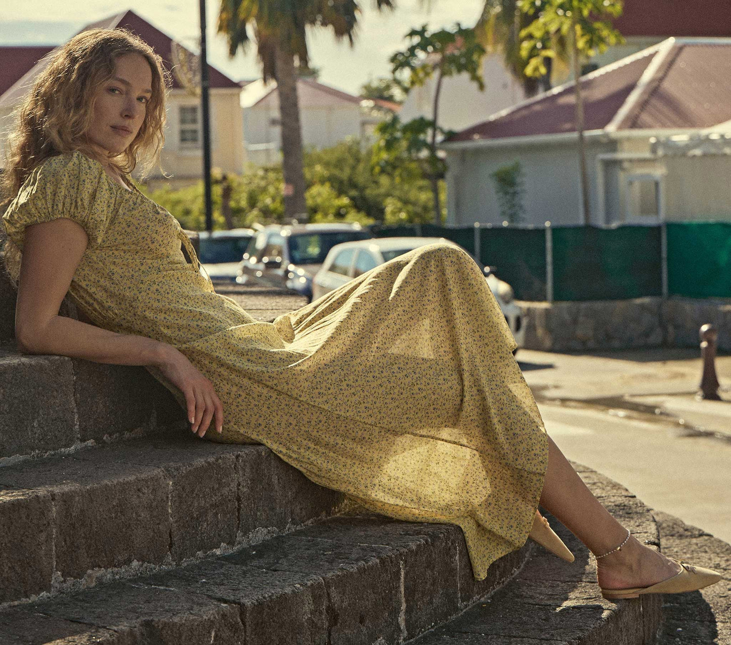 HMD -- SOFIA DRESS -- MOONFLOWER FLORAL