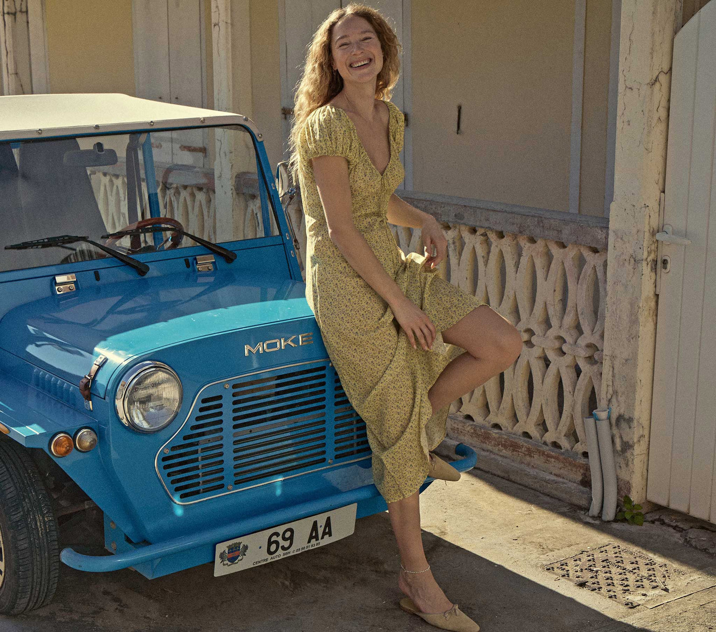 HMD -- SOFIA DRESS -- MOONFLOWER FLORAL