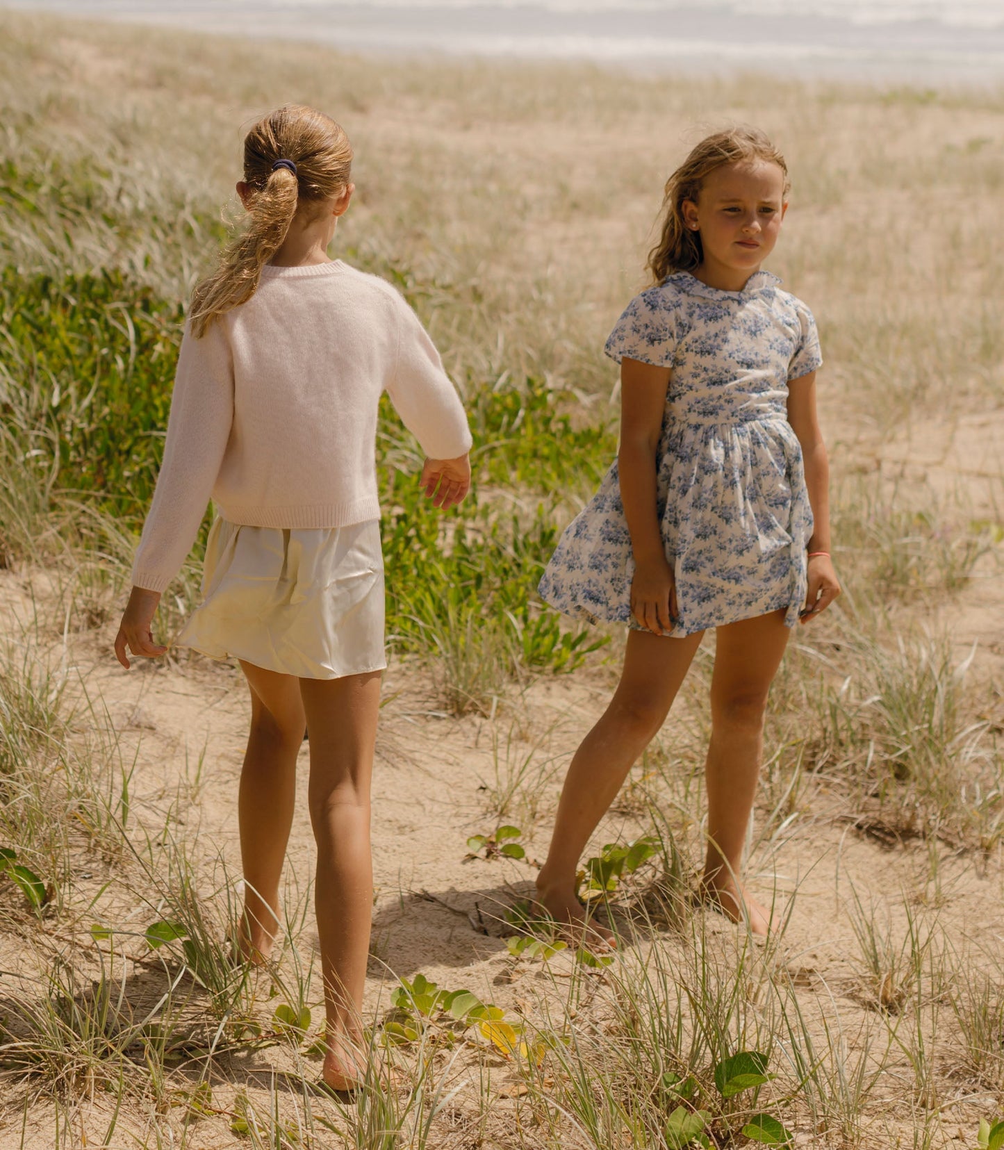 DUA DRESS -- BLEU ROSIER FLORAL