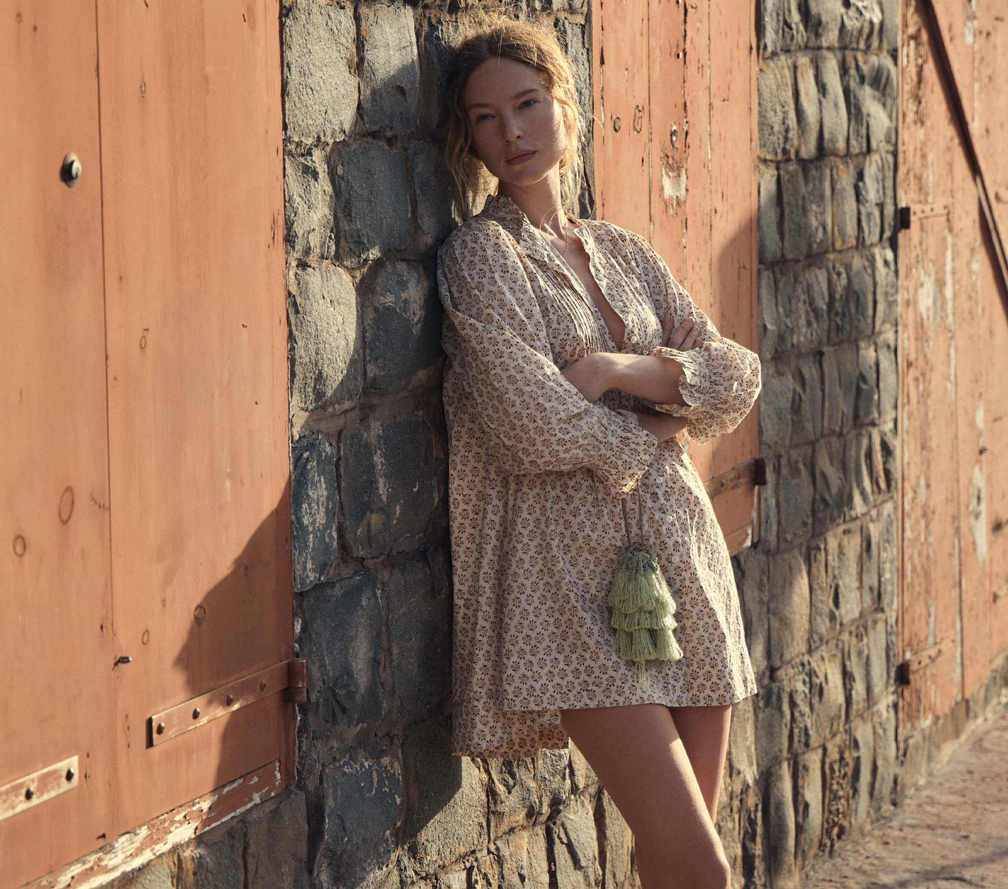 HMD -- DULCIE DRESS -- SPRING ELDERBERRY FLORAL