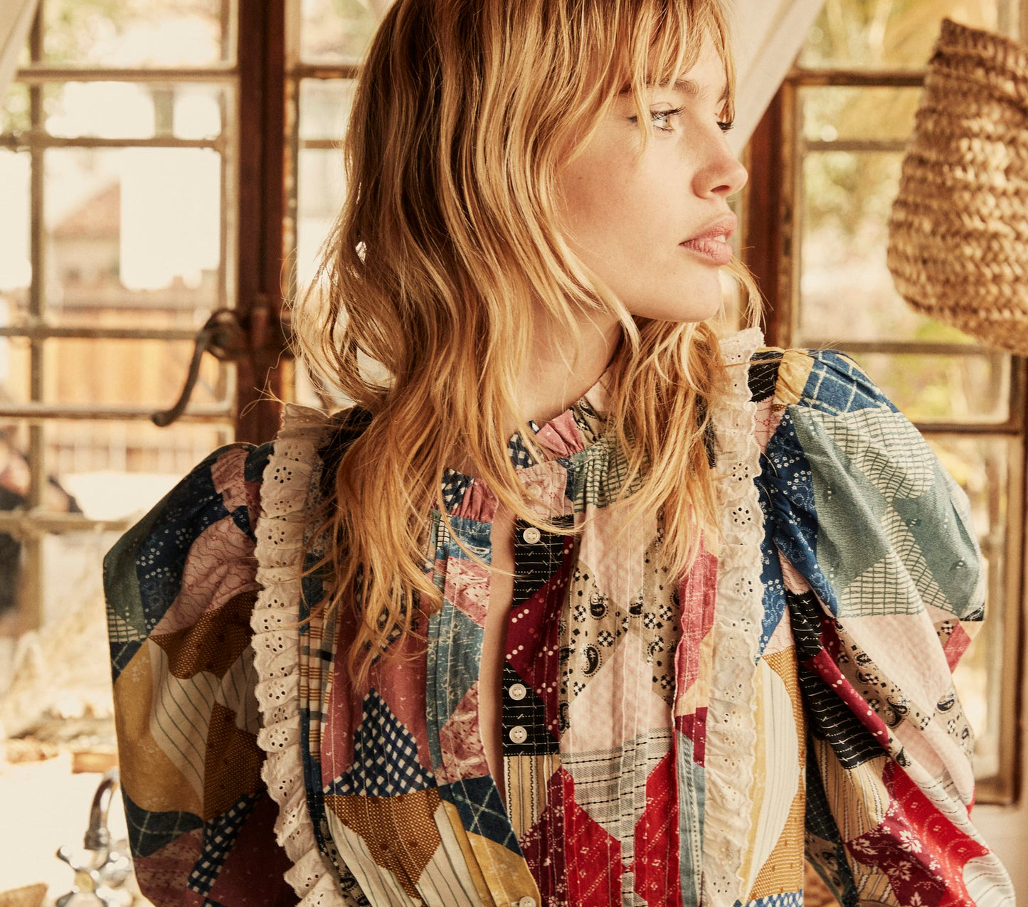 HMD -- DARBY DRESS -- PATCHWORK PRINT