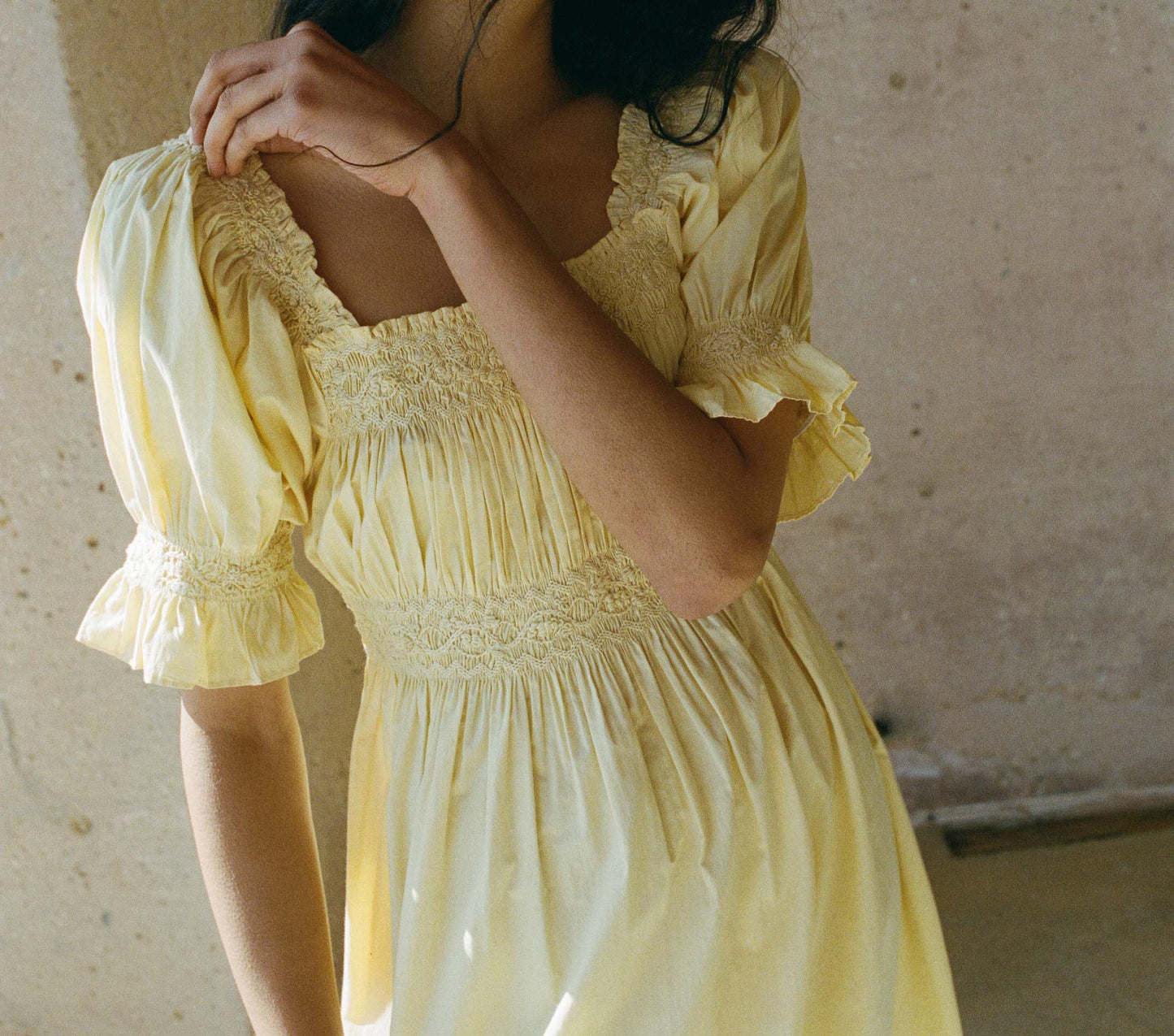 HMD -- ECLIPSE DRESS -- WILD HONEYSUCKLE