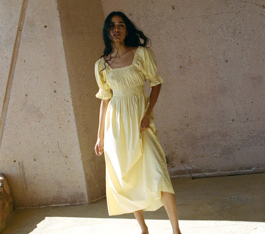 HMD -- ECLIPSE DRESS -- WILD HONEYSUCKLE