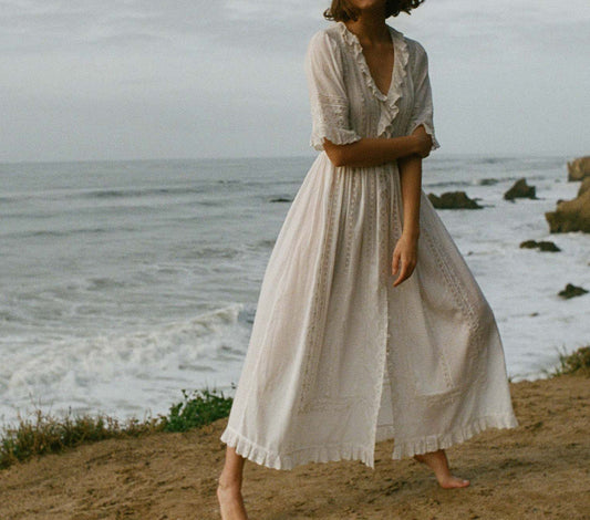 HMD -- ELLORA DRESS -- SALT