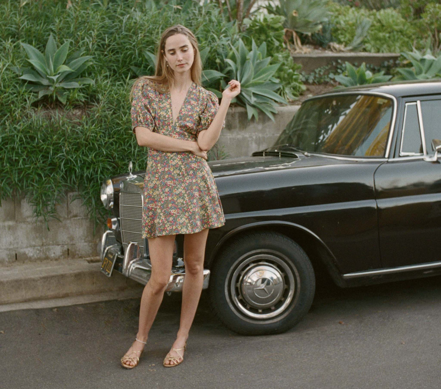 HMD -- EMILIA DRESS -- GREEN VALLEY FLORAL