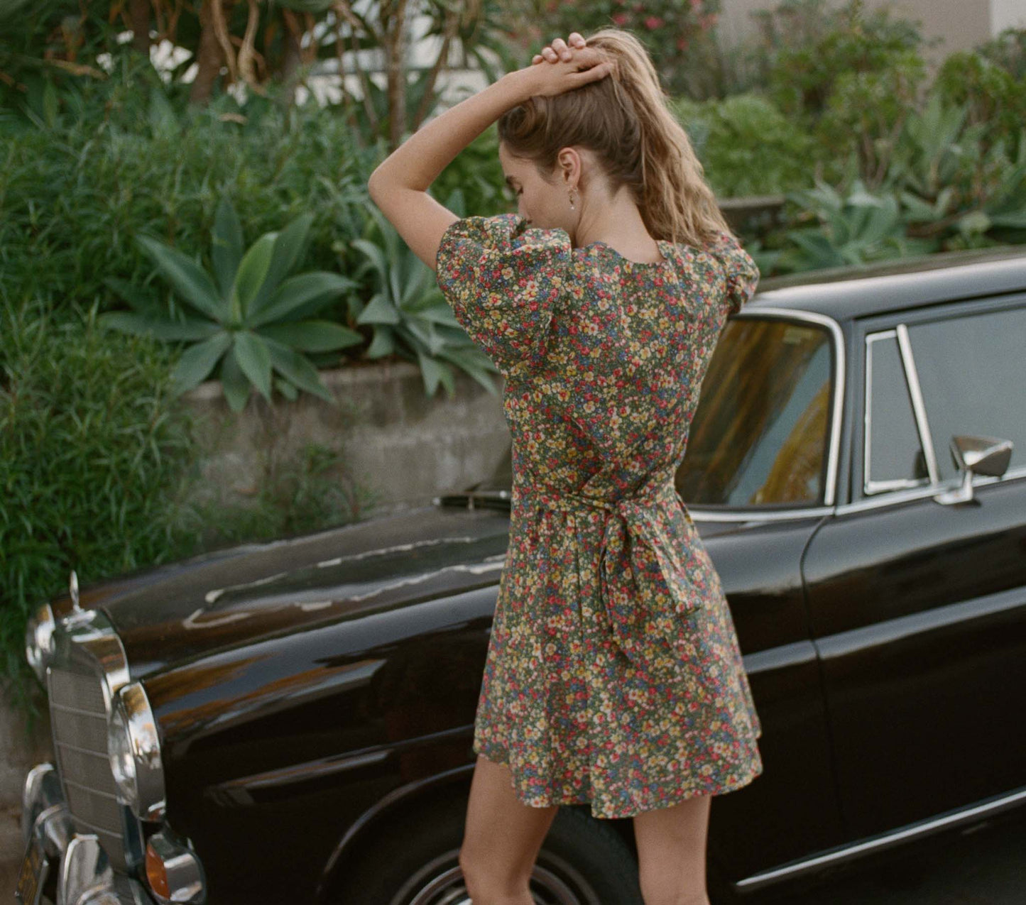 HMD -- EMILIA DRESS -- GREEN VALLEY FLORAL