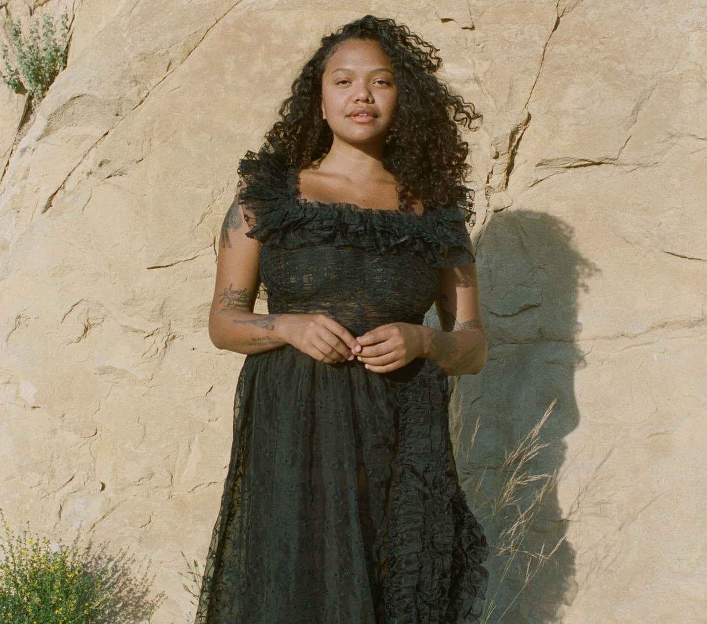 HMD -- ERNESTINE DRESS -- BLACK