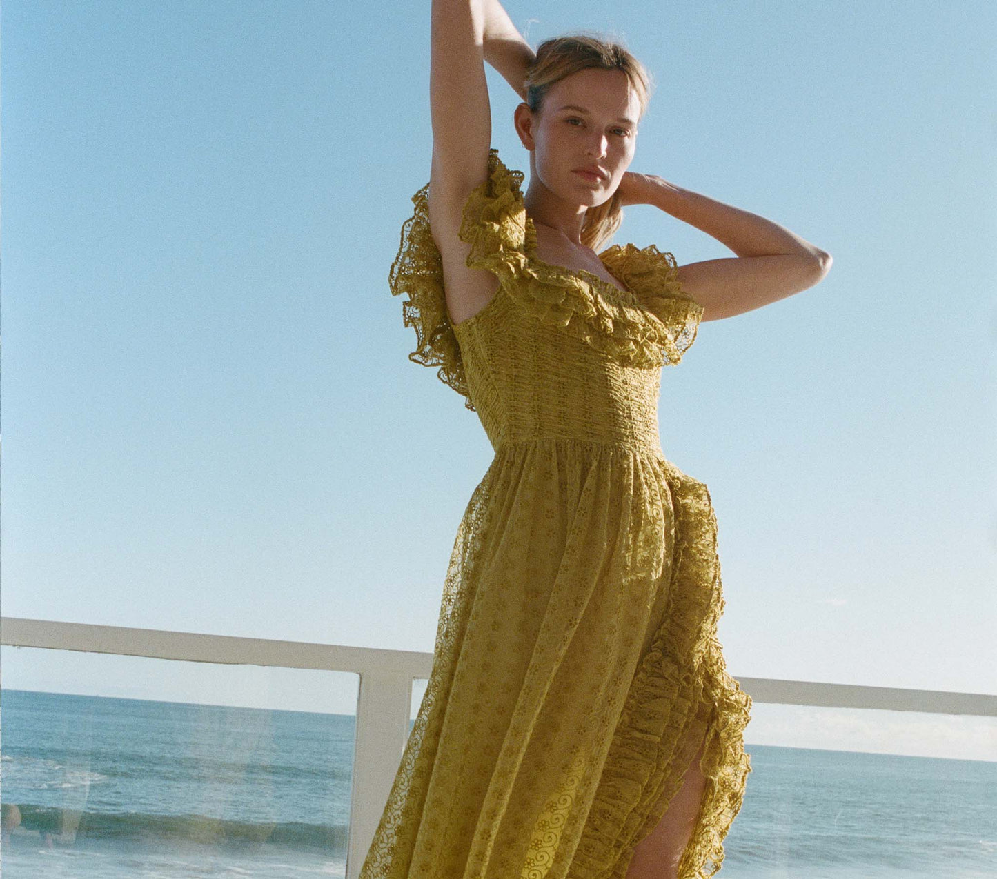 HMD -- ERNESTINE DRESS -- MOSS