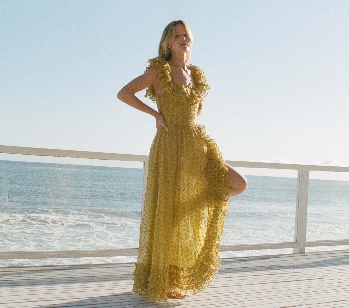 HMD -- ERNESTINE DRESS -- MOSS