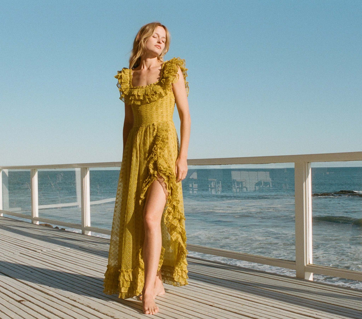 HMD -- ERNESTINE DRESS -- MOSS