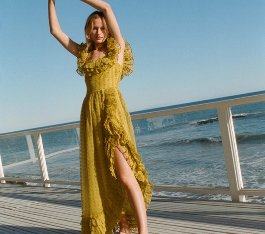 HMD -- ERNESTINE DRESS -- MOSS