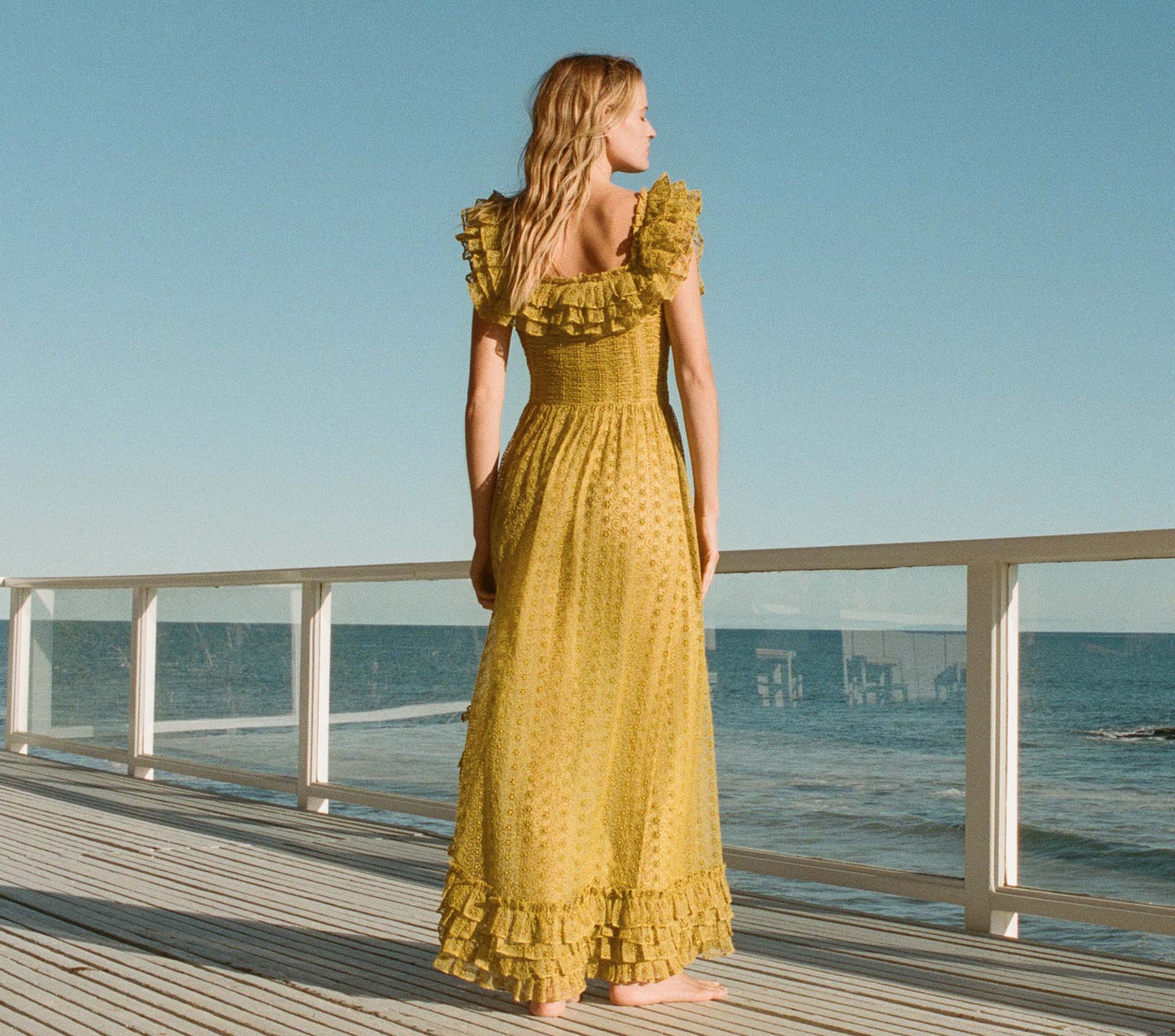 HMD -- ERNESTINE DRESS -- MOSS