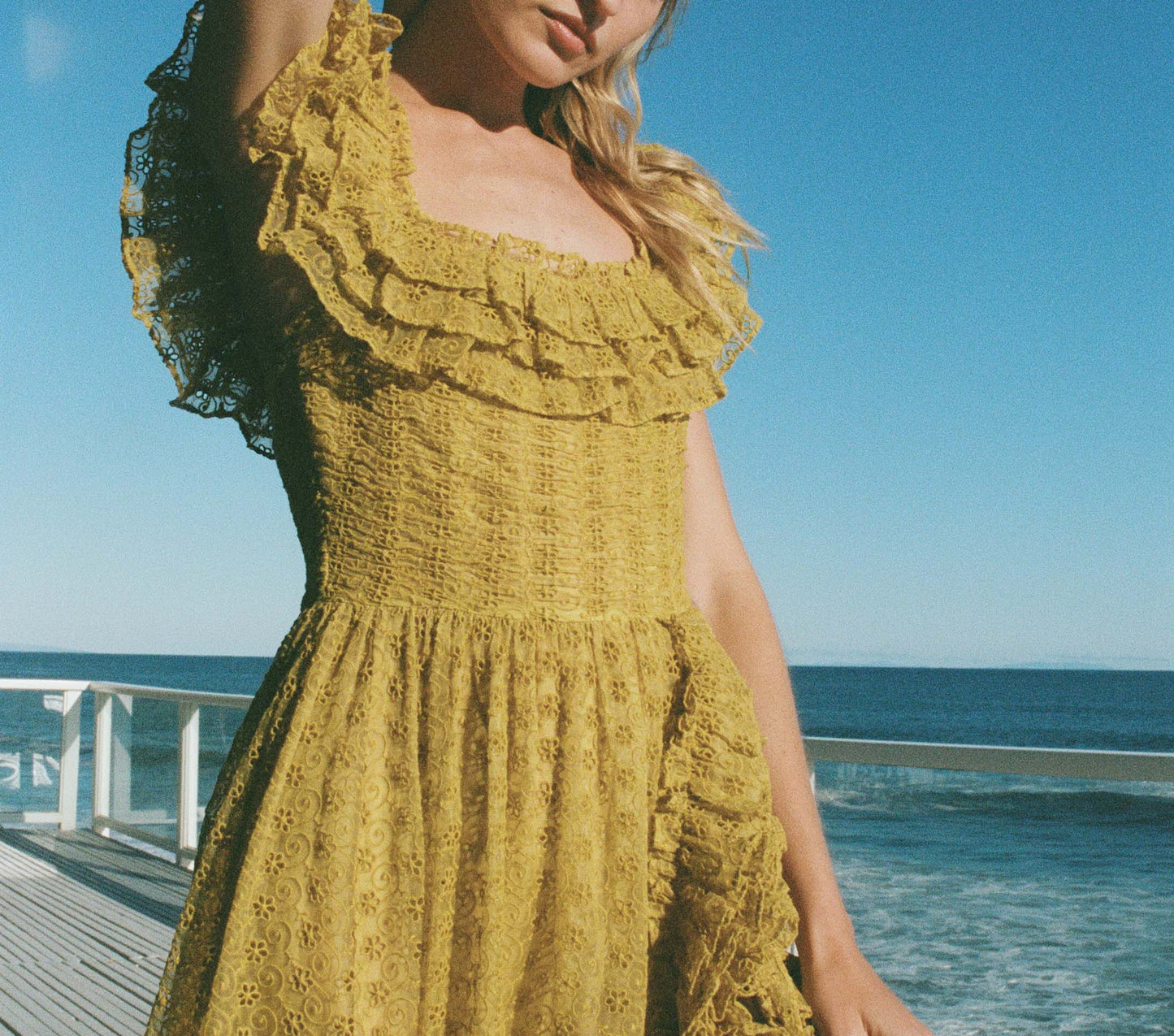 HMD -- ERNESTINE DRESS -- MOSS