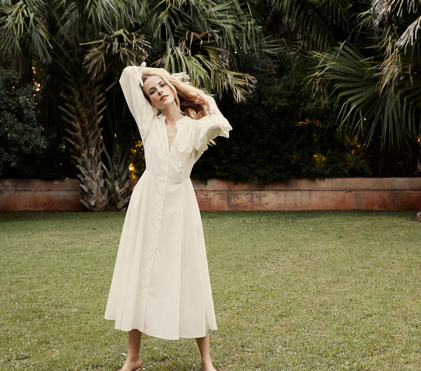 HMD -- EDESSA DRESS -- POWDER