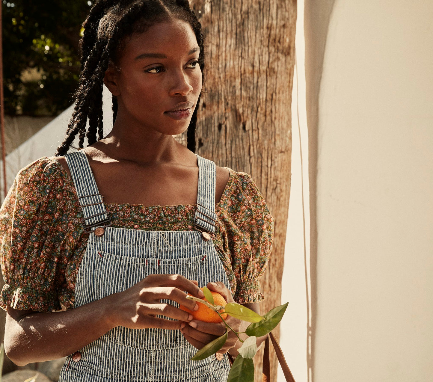 HMD -- ELBA TOP -- YELLOW LAUREL CANYON ROSE