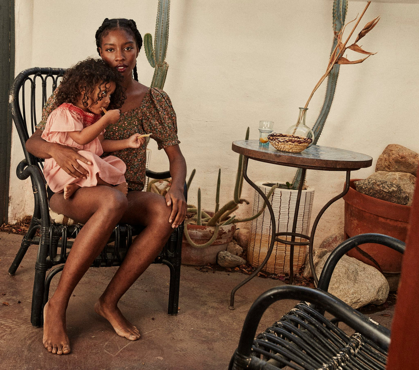 HMD -- ELBA TOP -- YELLOW LAUREL CANYON ROSE