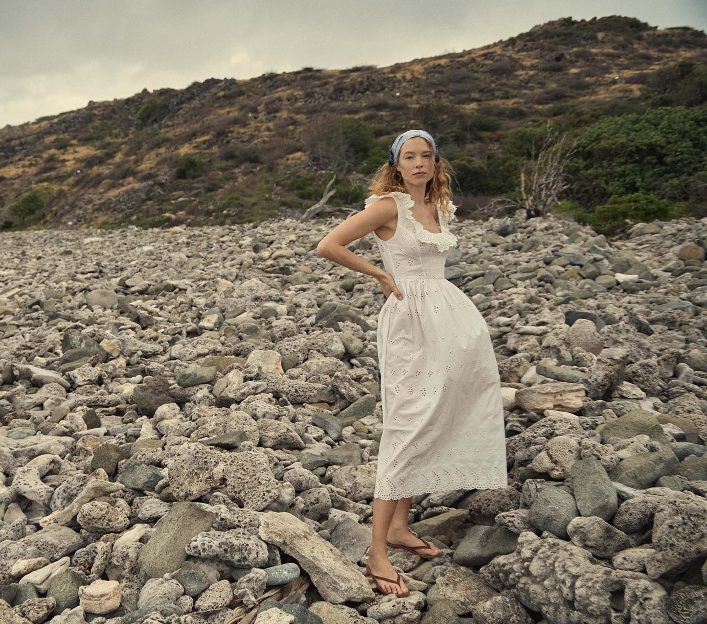 HMD -- FARAH DRESS -- SALT