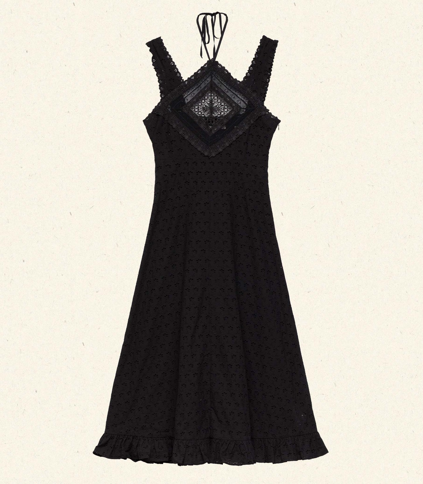 FRIEDA DRESS -- BLACK