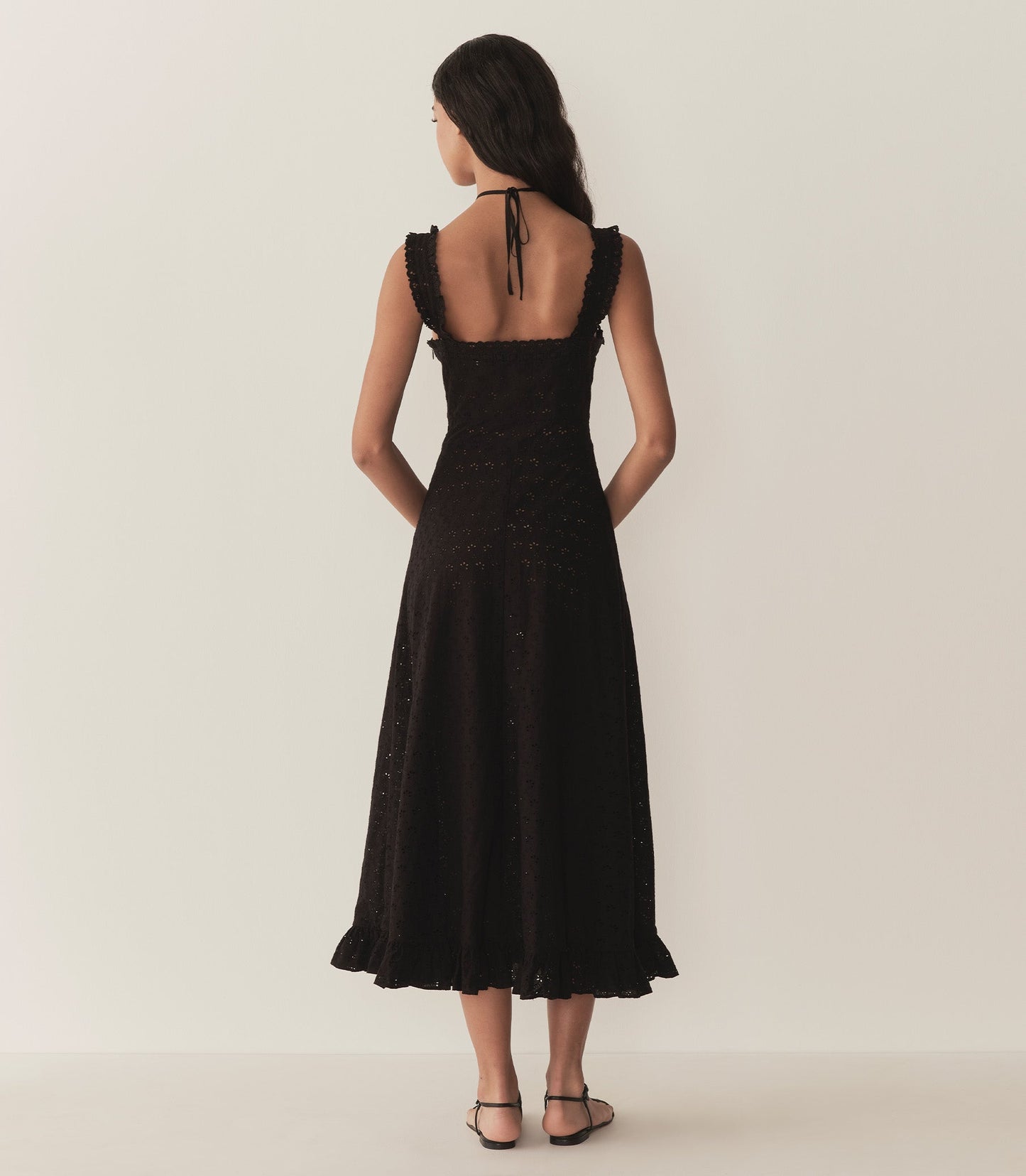FRIEDA DRESS -- BLACK