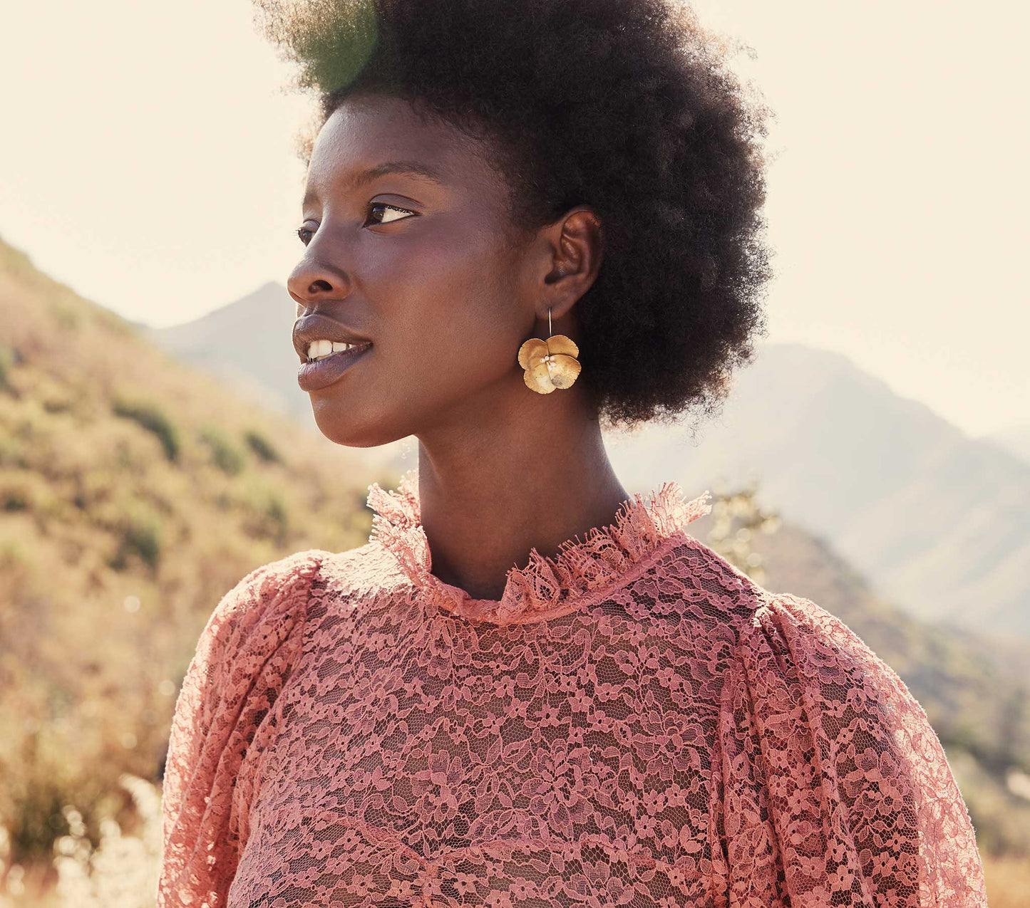 HMD -- FEATHER DRESS -- DARK ROSEWOOD