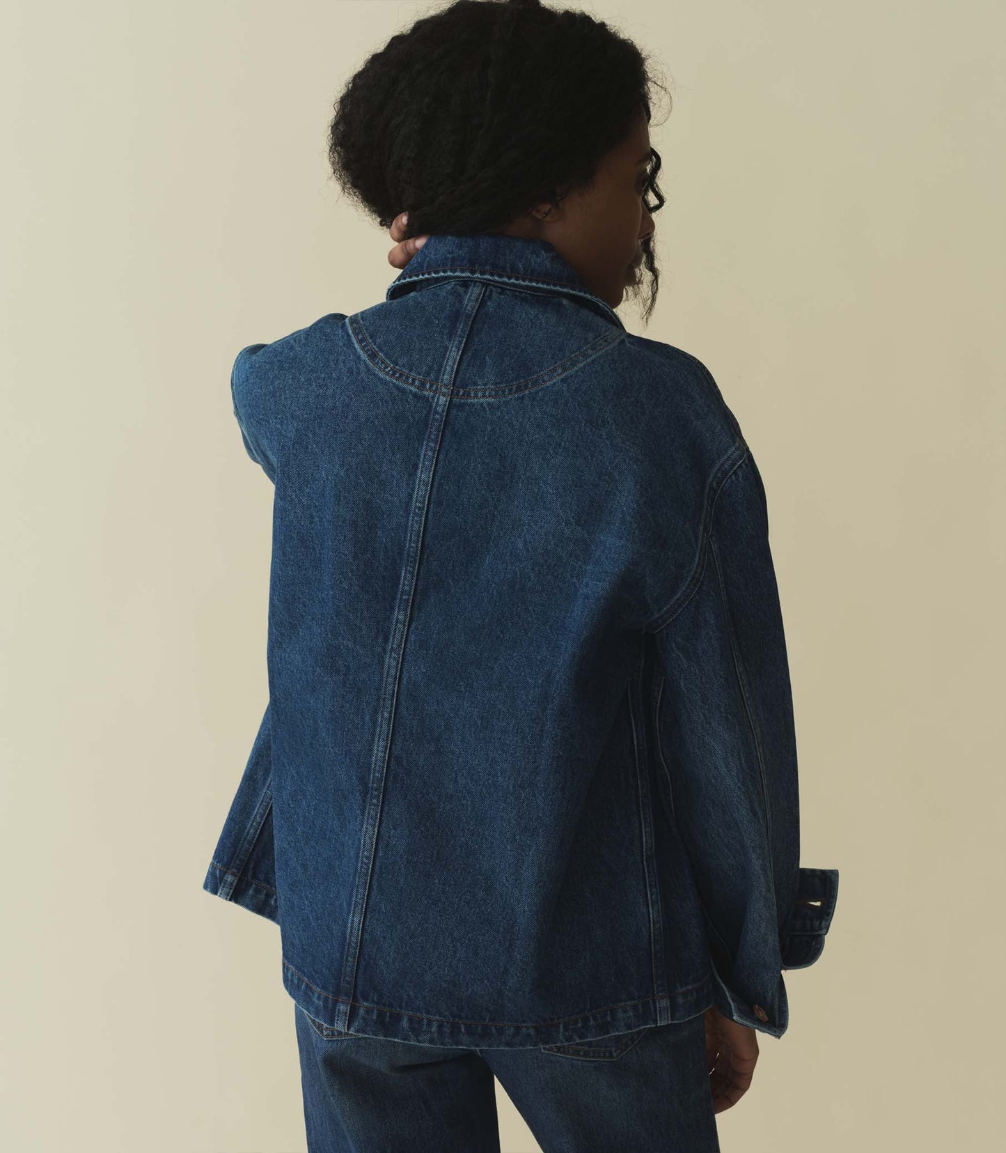 HMD -- GAELLE JACKET -- BLEU D'HIER WASH