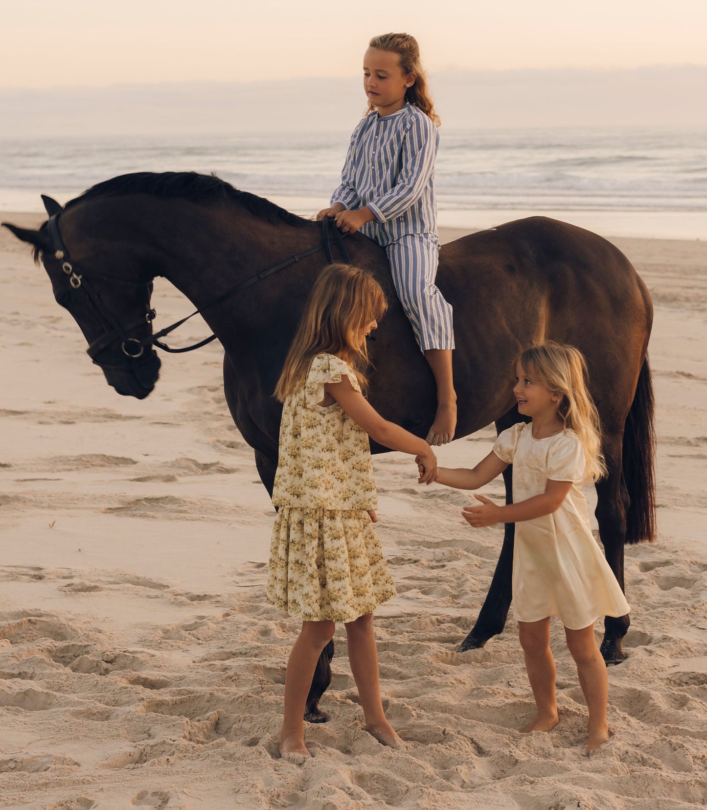 GOLDIE DRESS -- CREME CITRON