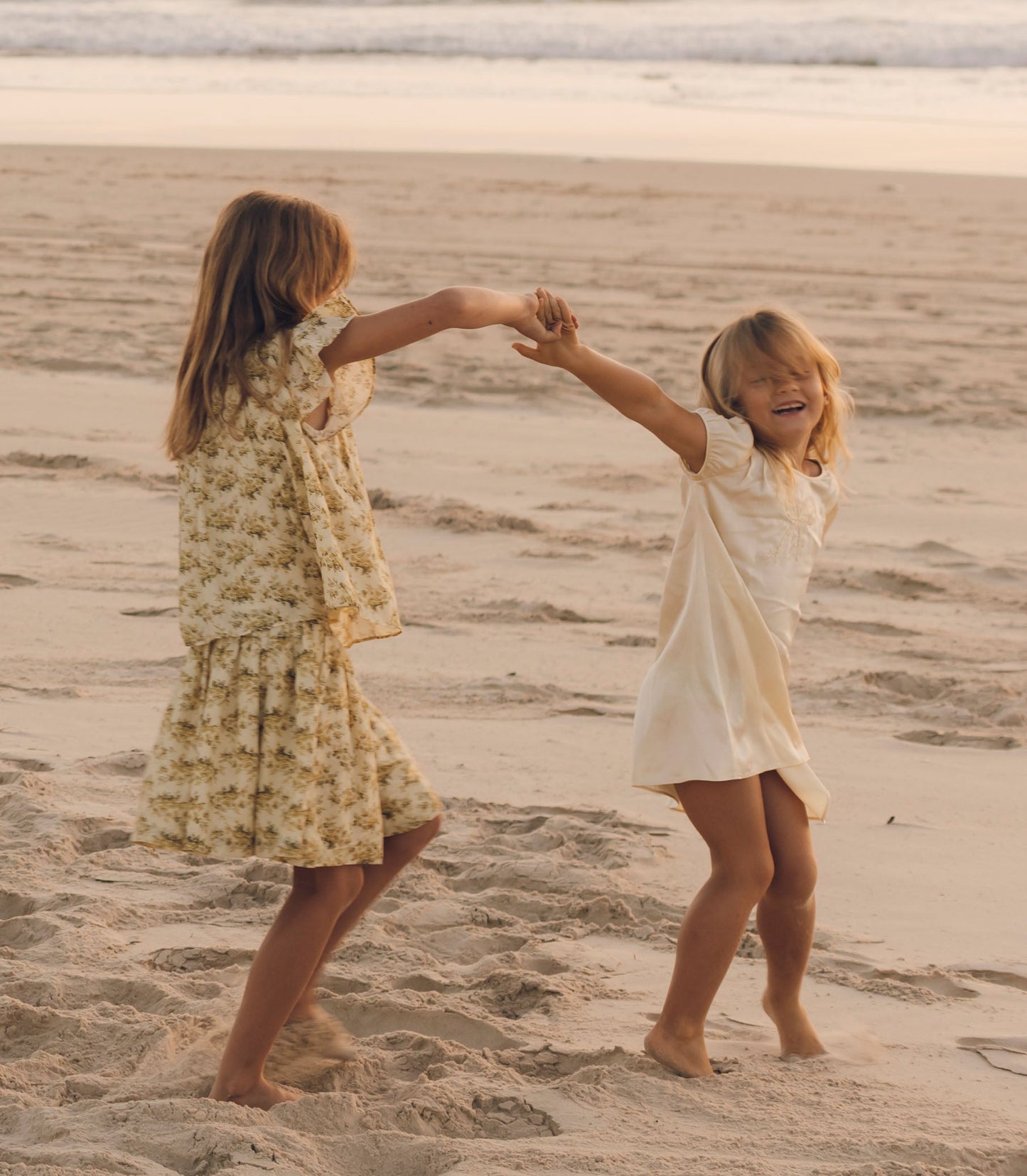 GOLDIE DRESS -- CREME CITRON