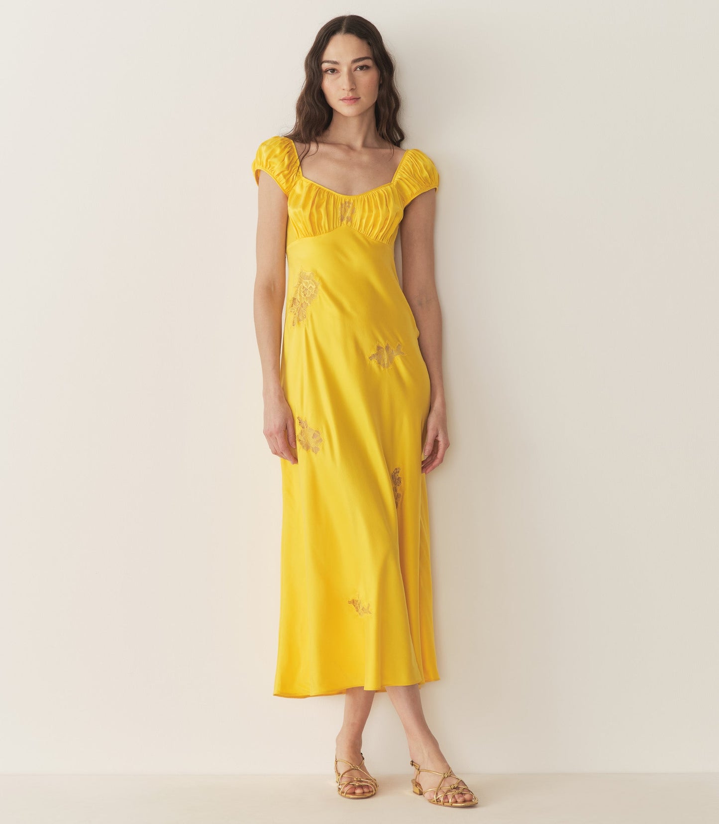 GWENDOLYN DRESS -- DAYLILY