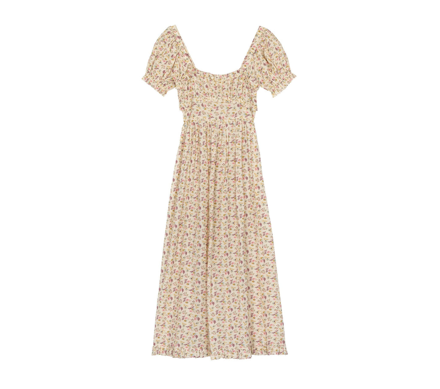 HMD -- GIA DRESS -- FEATHERED FLORAL