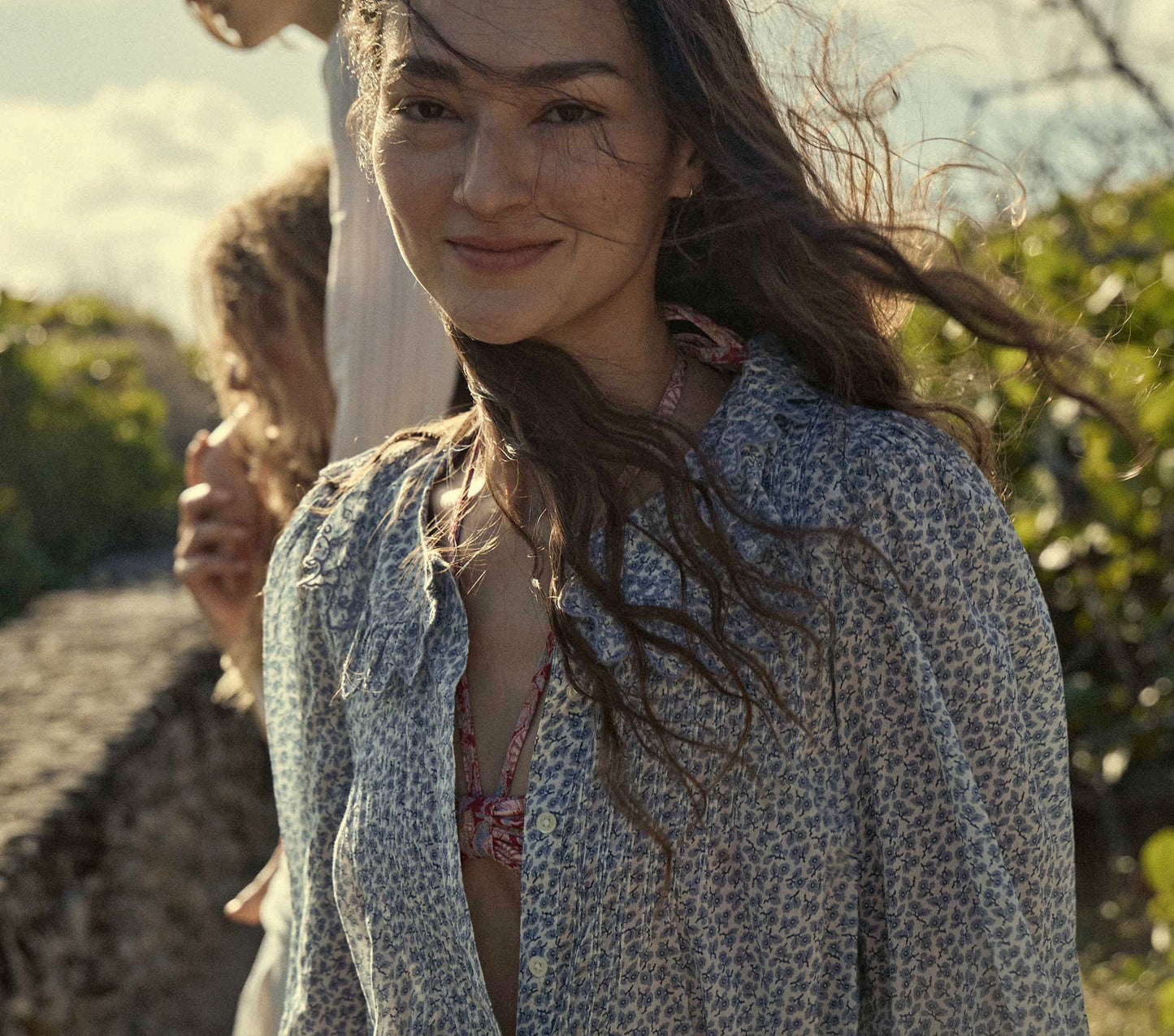 HMD -- HELENA DRESS -- BLUEBELL HILLSIDE BLOOM