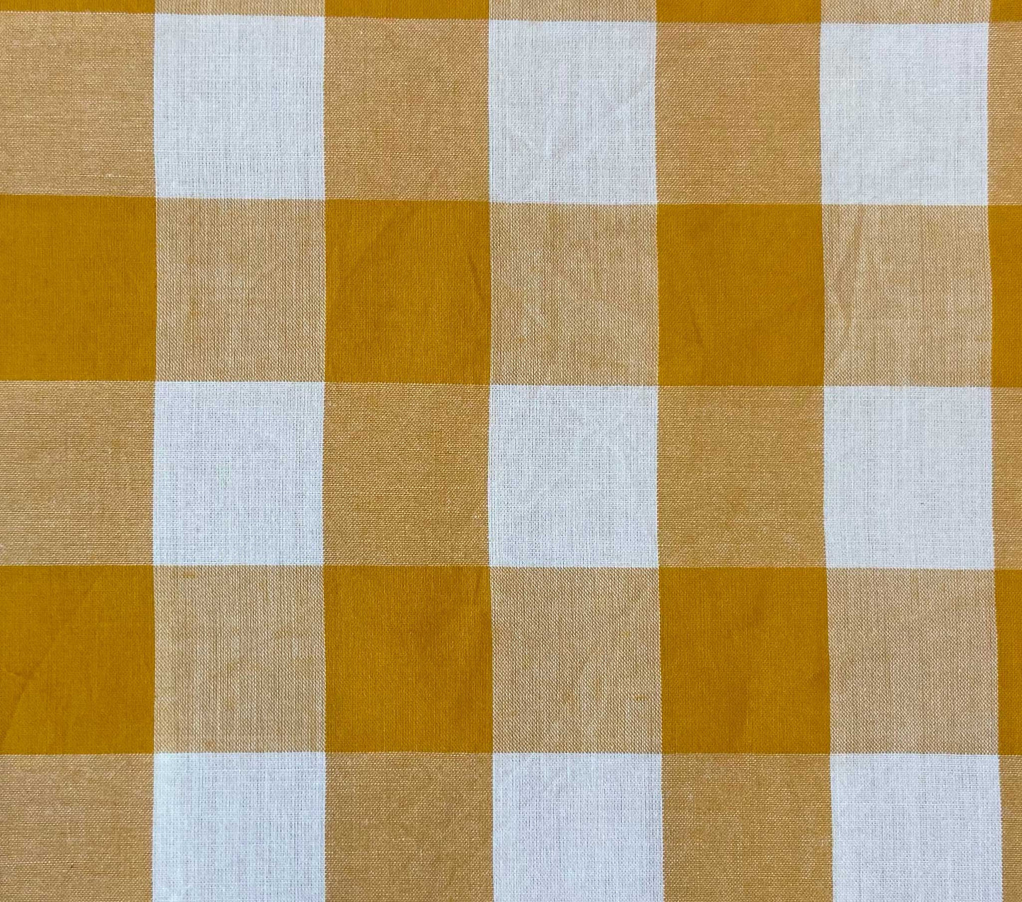 HMD -- WHISPER DRESS -- GOLDENROD GINGHAM