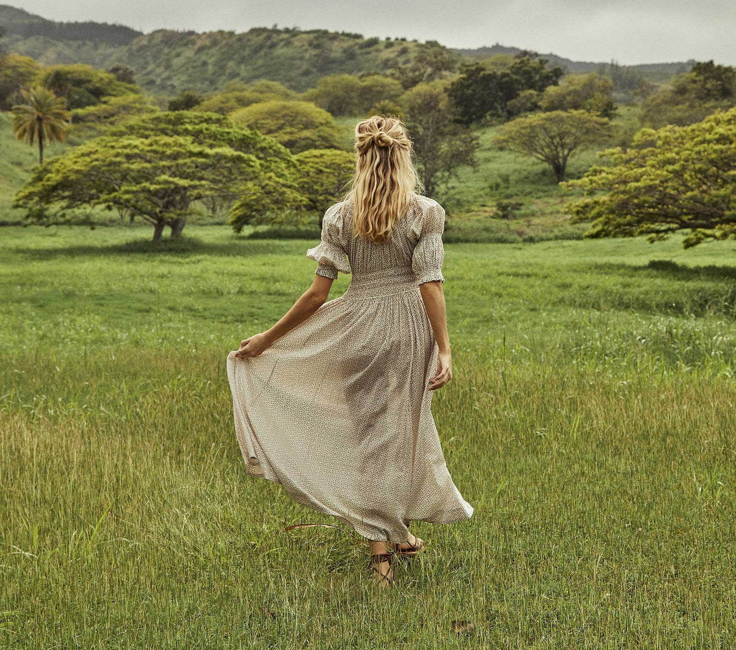 HMD -- ISCHIA DRESS -- BERRY BISOU FLORAL