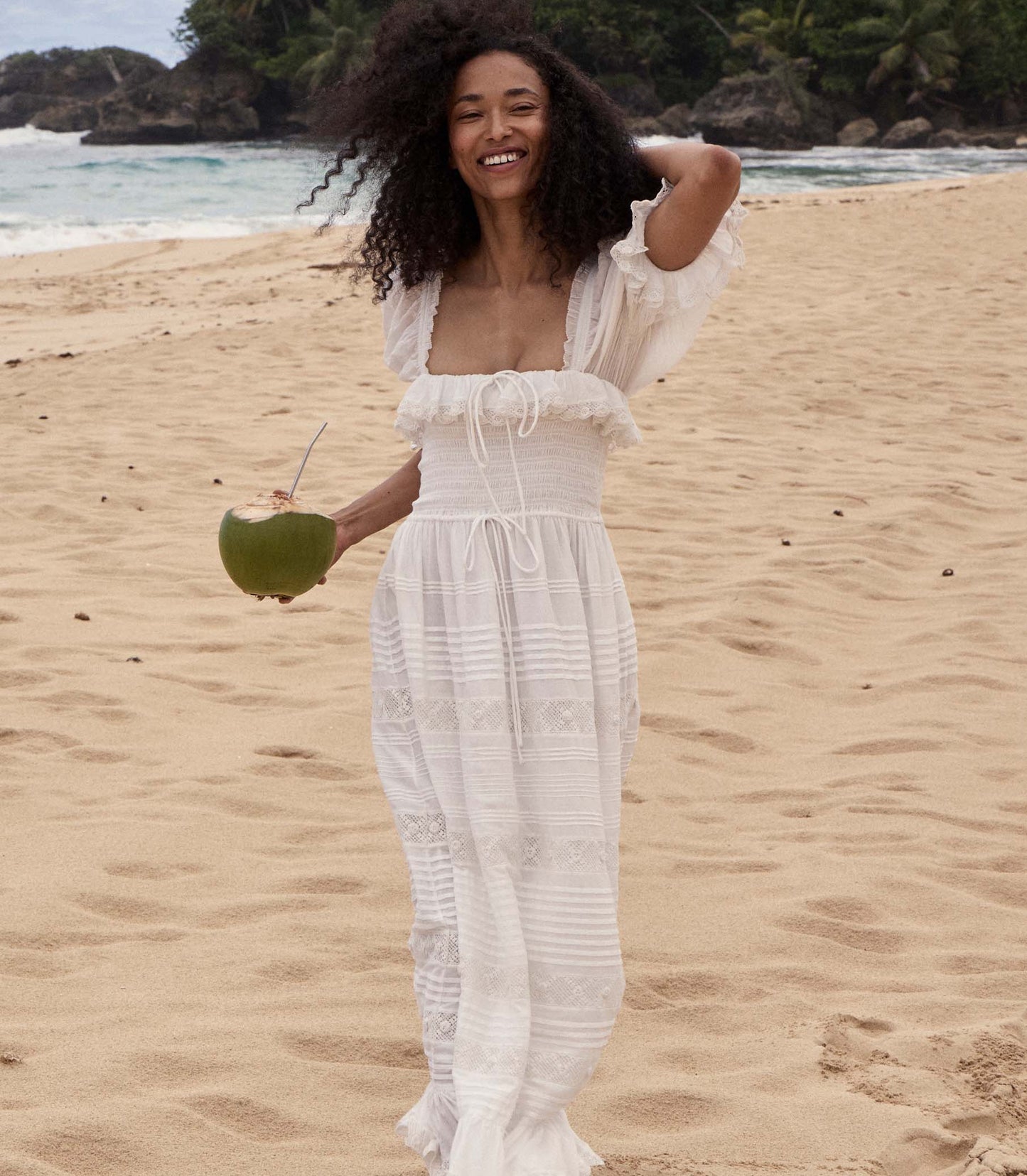 HMD -- IZABAL DRESS -- SALT