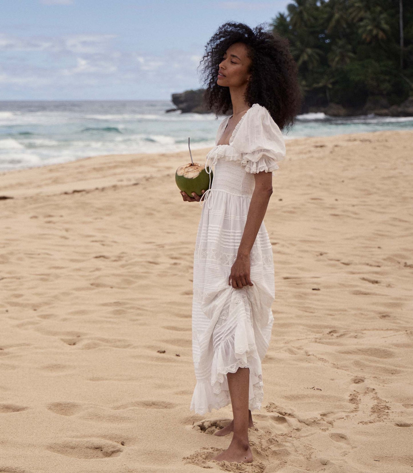 HMD -- IZABAL DRESS -- SALT