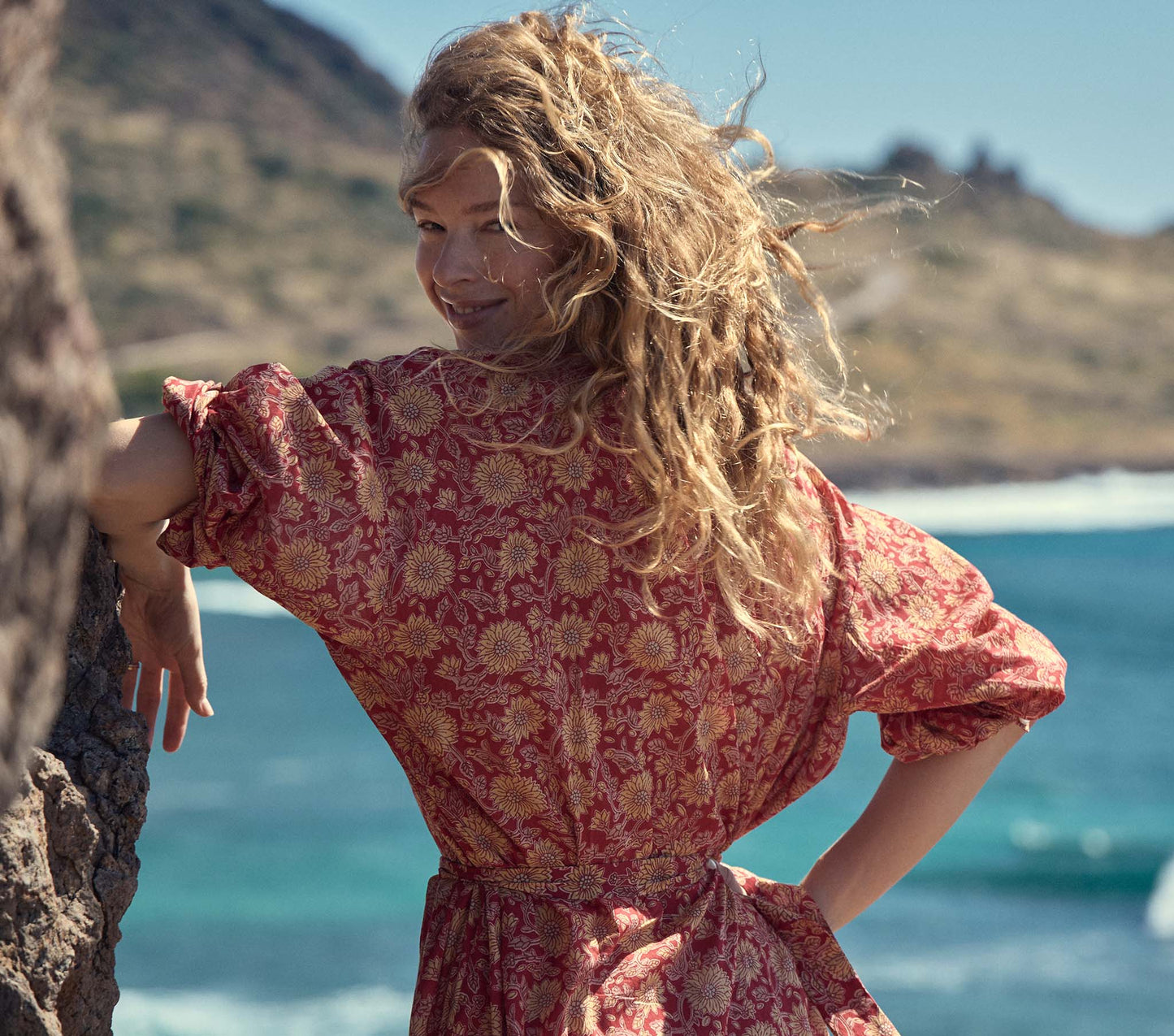 HMD -- JOAN DRESS -- DESERT BLOOMS