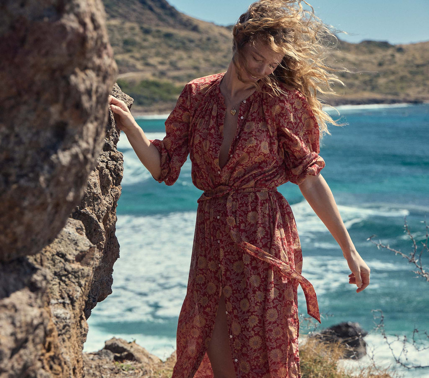 HMD -- JOAN DRESS -- DESERT BLOOMS