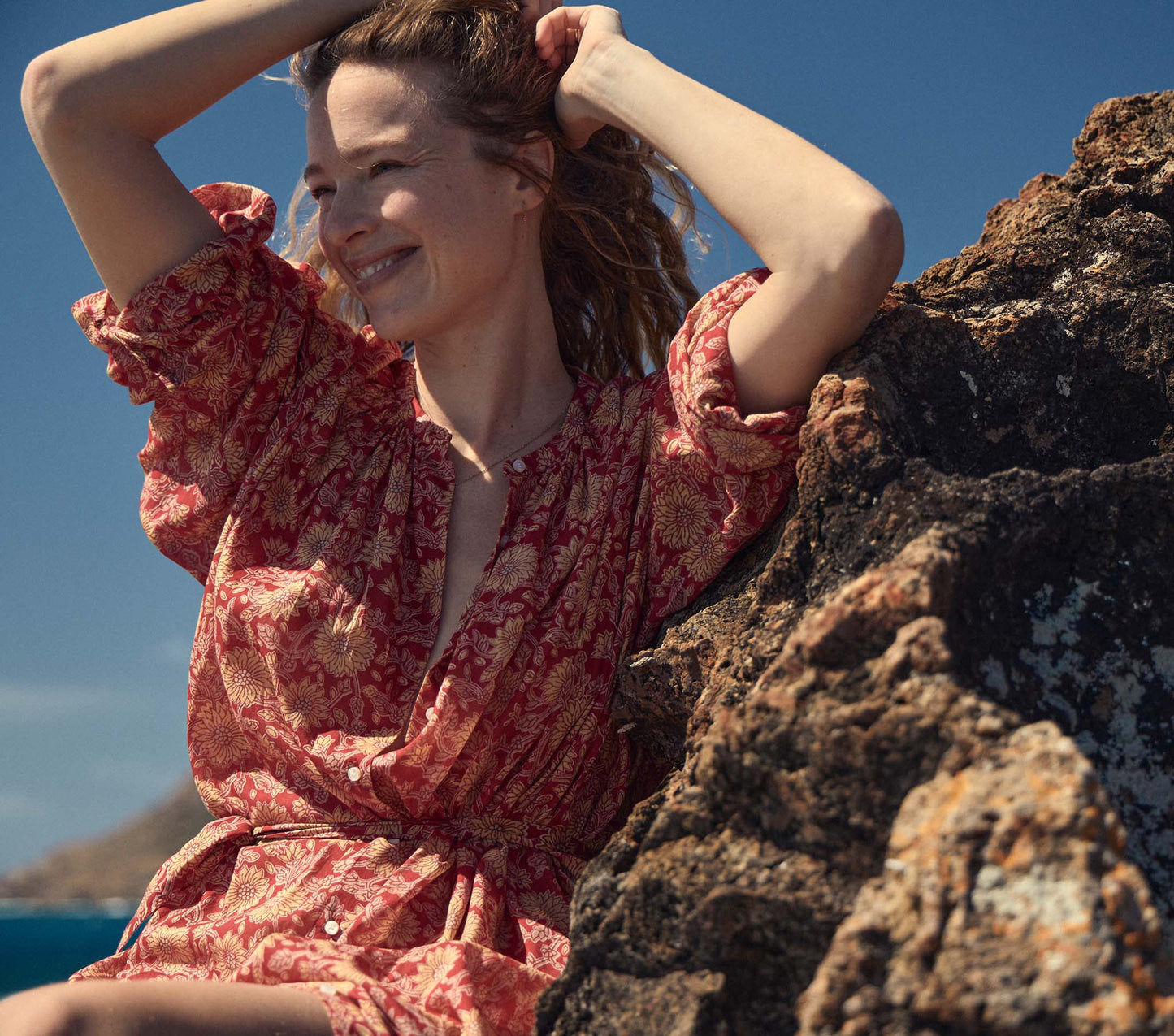 HMD -- JOAN DRESS -- DESERT BLOOMS