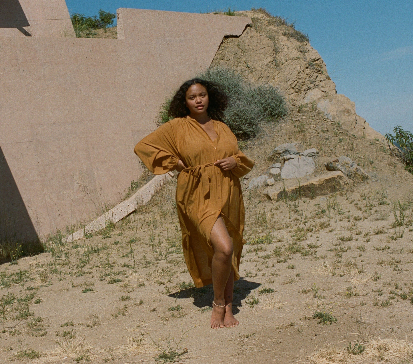 HMD -- JOAN DRESS -- FOXTAIL